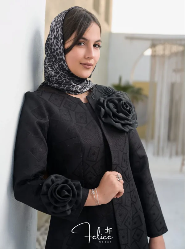 مانتو زنانه مدل رز - Image 2