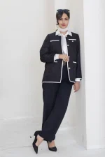 کت شلوار زنانه مدل پوکت - Image 6