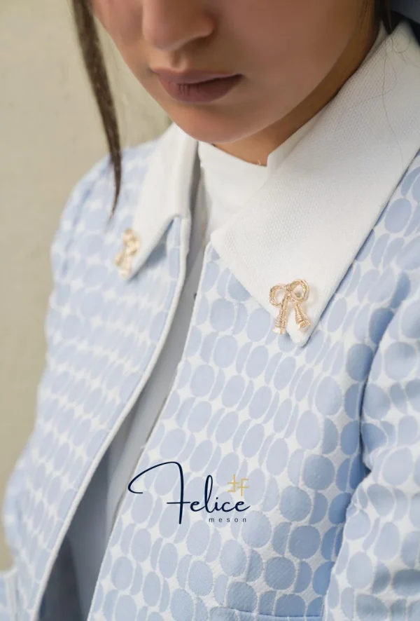 کت شلوار زنانه مدل آسمان - Image 5