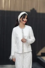 کت شلوار زنانه مدل دانتل فرشته - Image 6