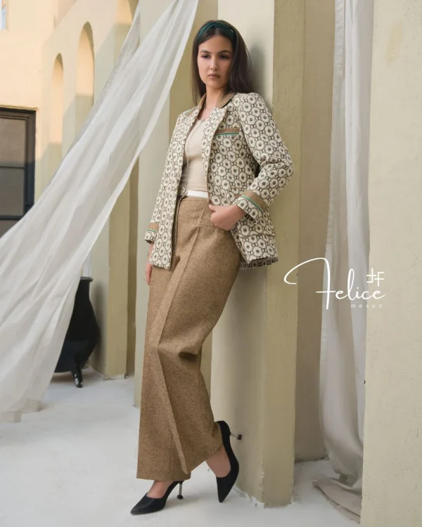 کت شلوار زنانه مدل انگلیسی - Image 2