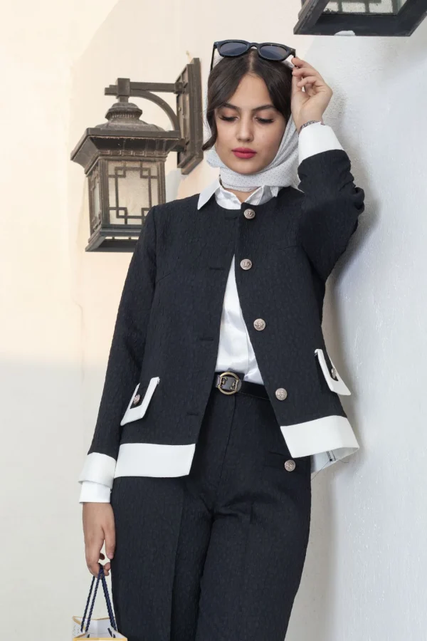 کت شلوار زنانه مدل یخی - Image 3