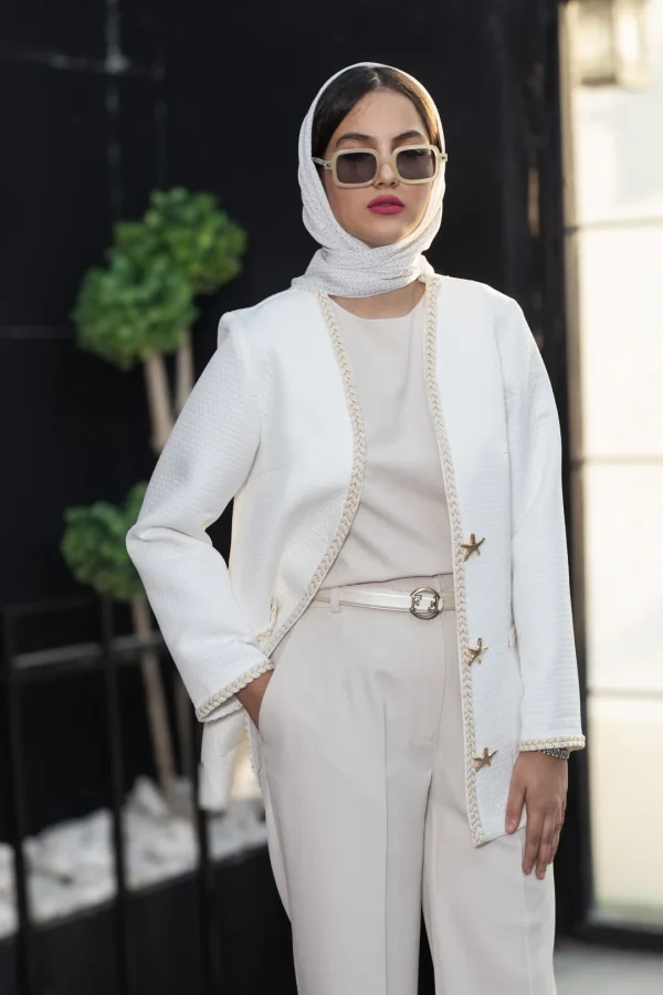 کت شلوار زنانه مدل ستاره برفی - Image 5