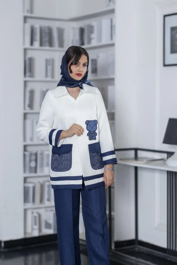 کت شلوار زنانه مدل ولنتاین - Image 3