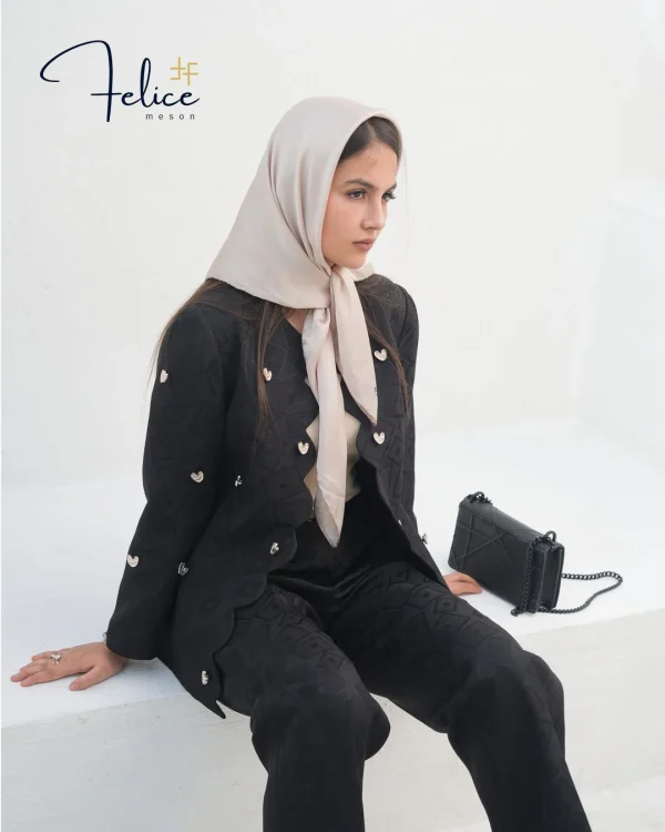 کت شلوار زنانه مدل کنگره - Image 2