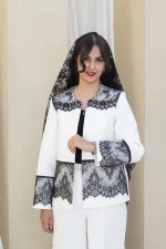 کت شلوار زنانه مدل شانتیه - Image 3