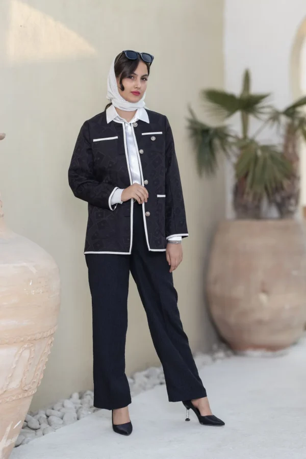 کت شلوار زنانه مدل پوکت - Image 2