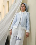 کت شلوار زنانه مدل آسمان