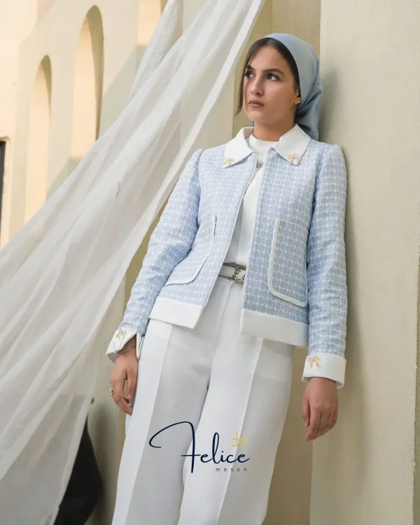 کت شلوار زنانه مدل آسمان کت شلوار زنانه مدل آسمان