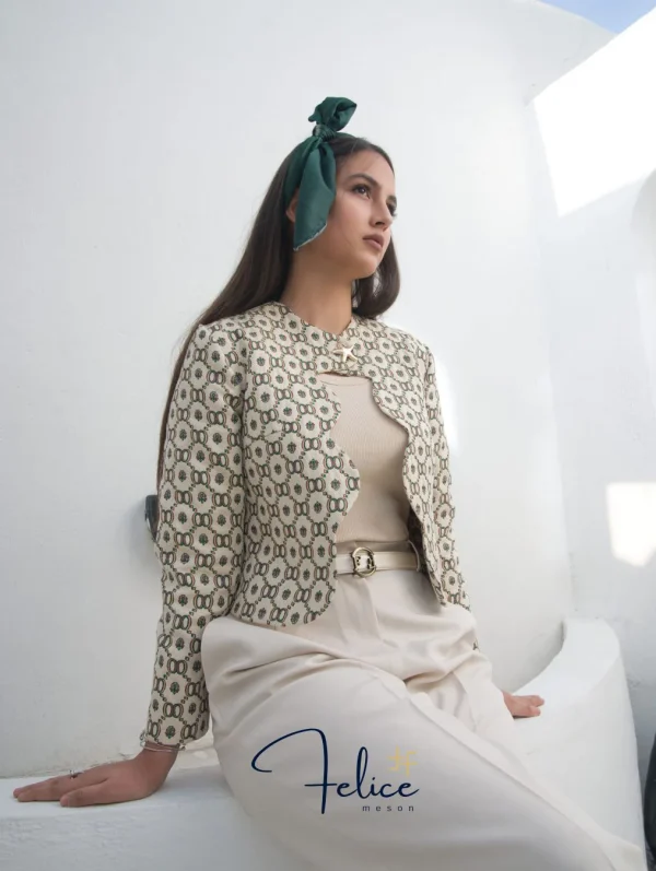 کت شلوار زنانه مدل صدف - Image 4