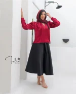 دامن کلوش ساتن - Image 2