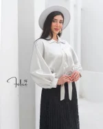 شومیز گره ای - Image 4