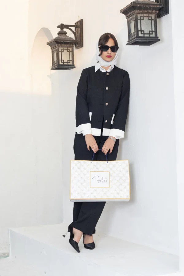 کت شلوار زنانه مدل یخی - Image 4