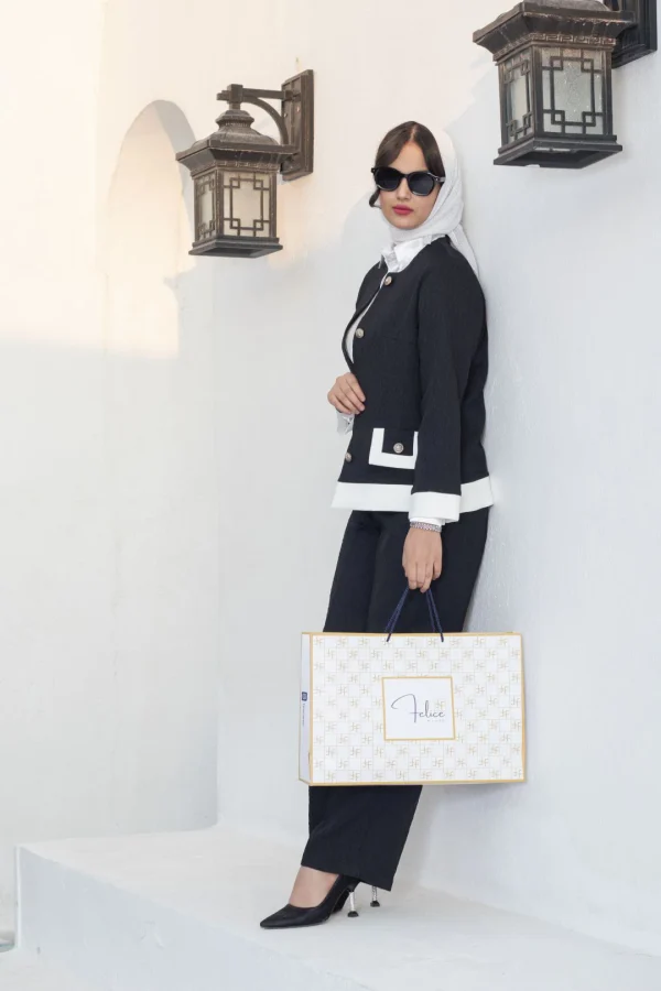 کت شلوار زنانه مدل یخی - Image 2