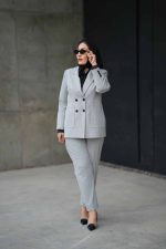 کت و شلوار دیپلمات طوسی - Image 3