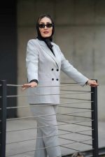 کت و شلوار دیپلمات طوسی