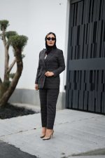 کت و شلوار چهارخانه - Image 4