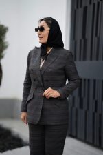 کت و شلوار چهارخانه