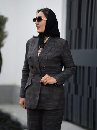 کت و شلوار چهارخانه