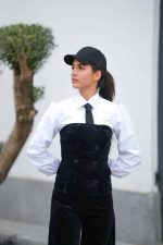 ست اورال و کت مخمل و شومیز سفید - Image 3