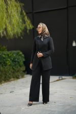 ست کت و شلوار مشکی - Image 3