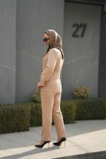 کت و شلوار کرم - Image 2